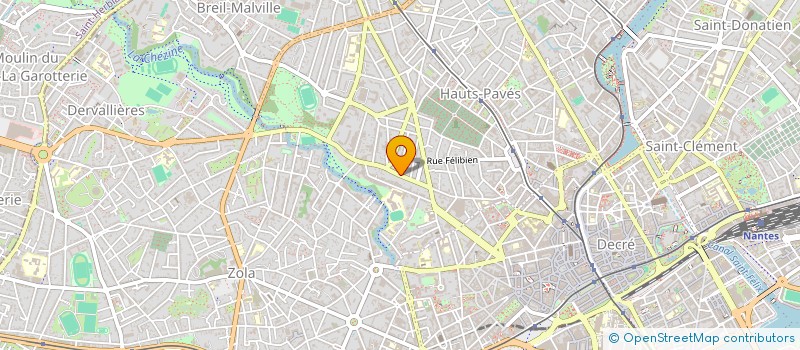 localisation de l'entreprise MATHEL  NANTES