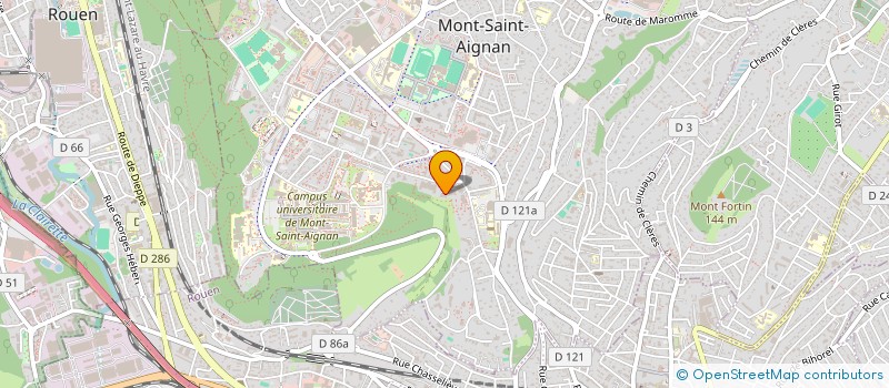 localisation de l'entreprise MATHELEC à MONT-SAINT-AIGNAN