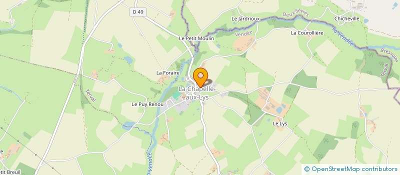 localisation de l'entreprise MATHELIA  TERVAL