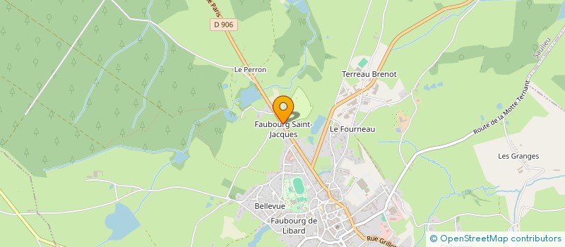 localisation de l'entreprise MATHELIA  SAULIEU