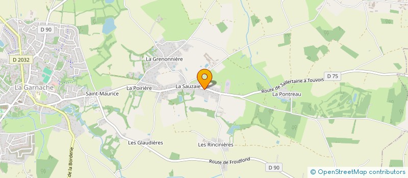 localisation de l'entreprise MATHELIANE à LA GARNACHE