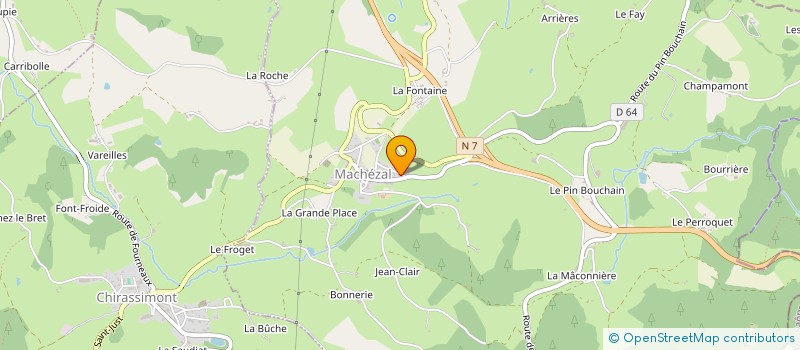 localisation de l'entreprise MATHELIN S.C  MACHEZAL