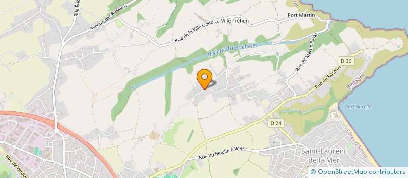 localisation de l'entreprise MATHELMAR  PLERIN