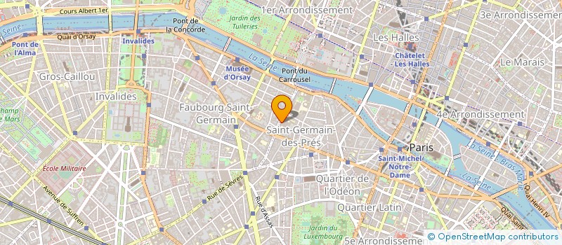 localisation de l'entreprise MATHEMATIQUES INFORMATIQUE BUREAU DES ETUDIANTS MIBDE  PARIS