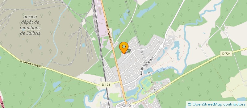 localisation de l'entreprise MATHEME  SALBRIS