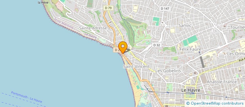 localisation de l'entreprise MATHEMO à LE HAVRE