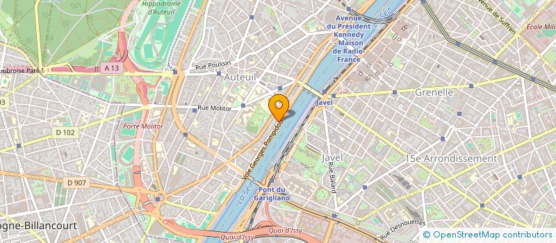 localisation de l'entreprise MATHEO  LA CELLE-SAINT-CLOUD