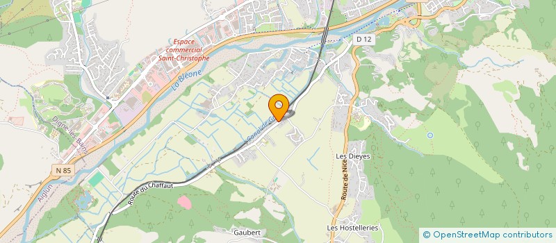localisation de l'entreprise MATHEO à DIGNE-LES-BAINS