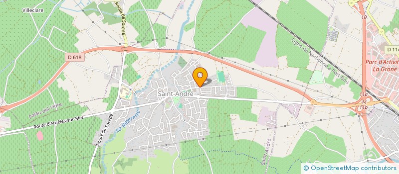 localisation de l'entreprise MATHEO  SAINT-ANDRE