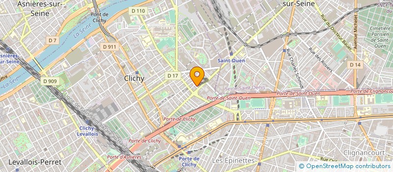 localisation de l'entreprise MATHEO IDF à COLOMBES