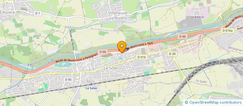 localisation de l'entreprise MATHEOCLARA  LE SOLER