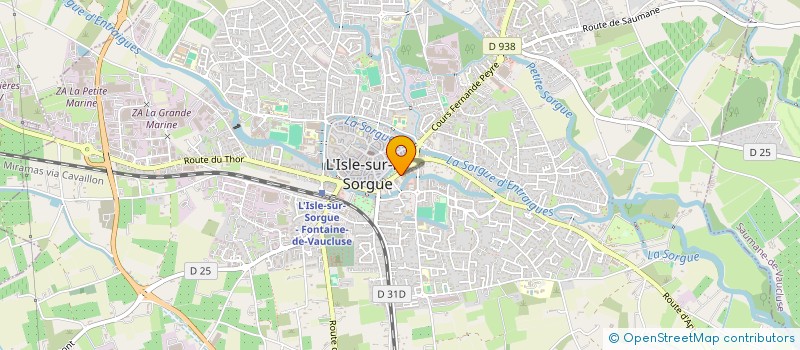 localisation de l'entreprise MATHEOSSIAN IMPORT à L ISLE SUR LA SORGUE