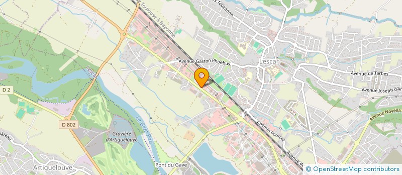 localisation de l'entreprise MATHER 34  LESCAR