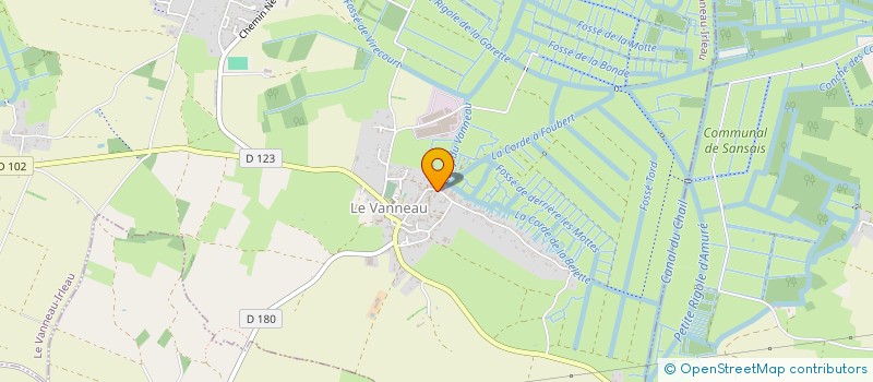 localisation de l'entreprise MATHERV  LE VANNEAU-IRLEAU