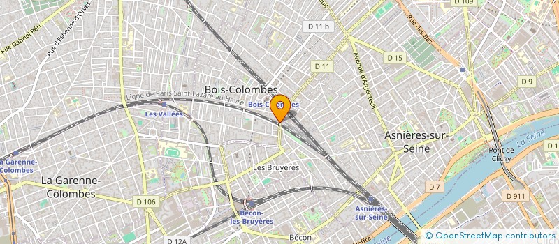 localisation de l'entreprise MATHESOPHIE à BOIS-COLOMBES