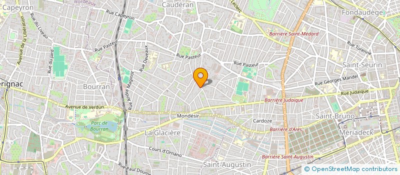 localisation de l'entreprise MATHET  BORDEAUX