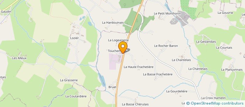 localisation de l'entreprise MATHEXI  LA BAZOUGE-DU-DESERT