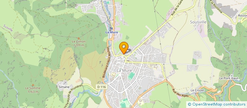 localisation de l'entreprise MATHEYSINE KEBAB  LA MURE