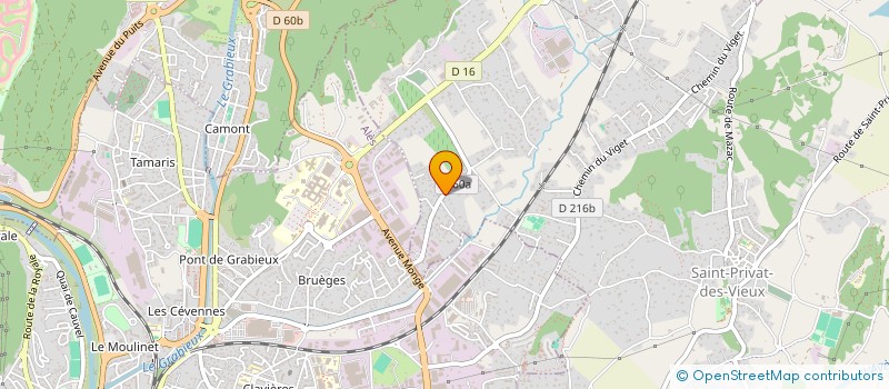 localisation de l'entreprise MATHFAUS  ALES