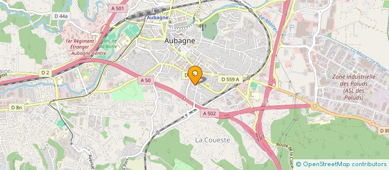 localisation de l'entreprise MATHGUYL à AUBAGNE