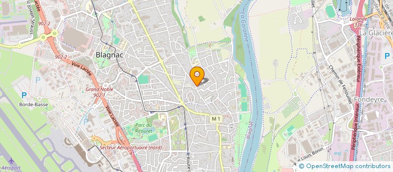 localisation de l'entreprise MATHI 31  CASTELMAUROU