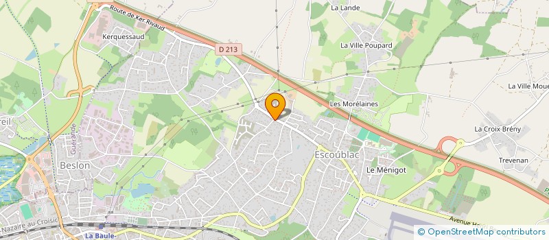 localisation de l'entreprise MATHI  LA BAULE-ESCOUBLAC