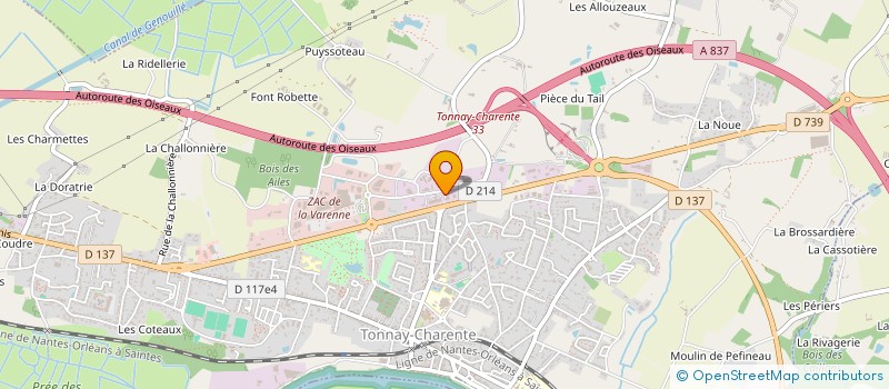 localisation de l'entreprise MATHIAS  BORDS