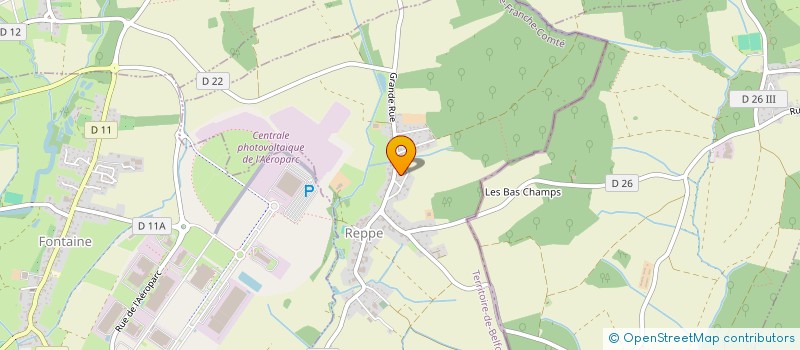localisation de l'entreprise MATHIAS & ASSOCIES à REPPE