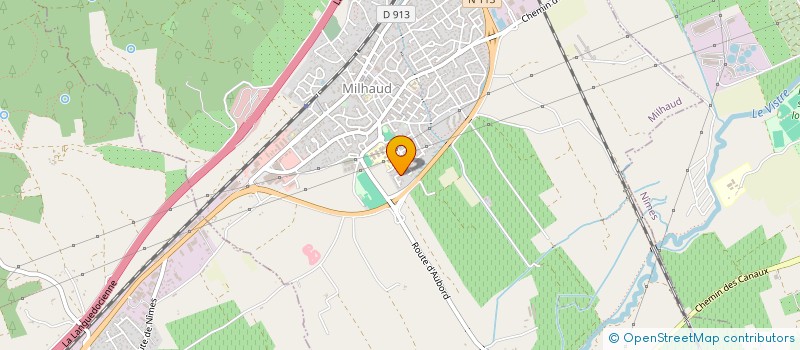 localisation de l'entreprise MATHIAS-CAVILLIER  MILHAUD