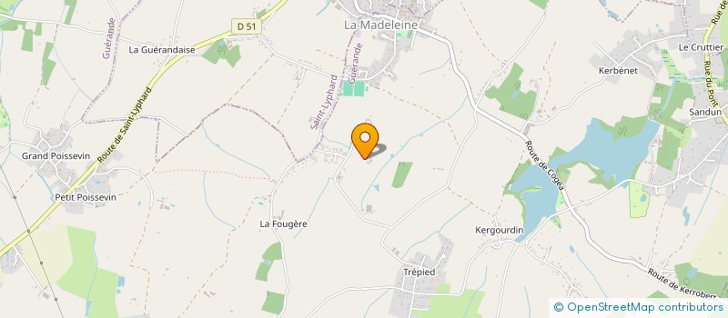 localisation de l'entreprise MATHIAS ET GAEL LUC à GUERANDE