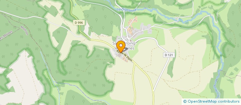 localisation de l'entreprise MATHIAUT PRODUCTION  SAINT-BROING-LES-MOINES