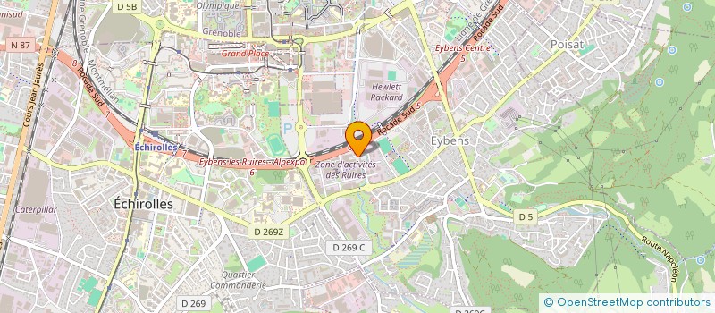 localisation de l'entreprise MATHIB  EYBENS