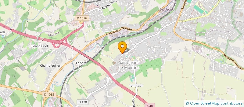 localisation de l'entreprise MATHIB  SAINT-JEAN-DE-MOIRANS