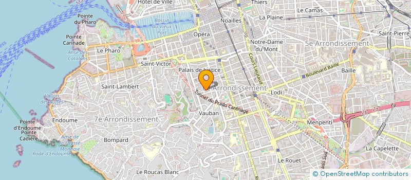 localisation de l'entreprise MATHIDA à MARSEILLE