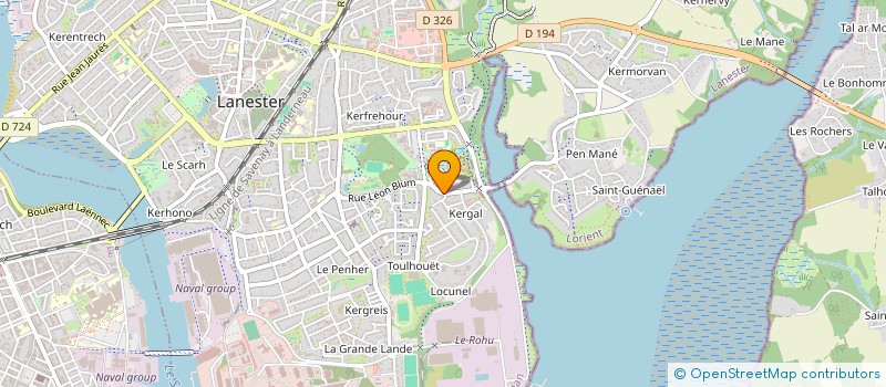 localisation de l'entreprise MATHIEU  LANESTER