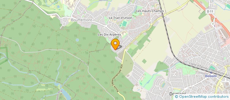 localisation de l'entreprise MATHIEU  DOMONT