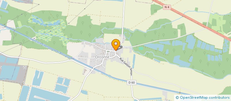 localisation de l'entreprise MATHIEU  ORCONTE
