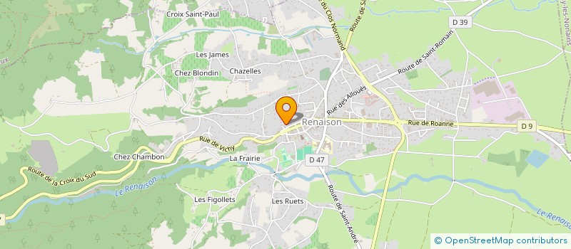 localisation de l'entreprise MATHIEU à RIORGES