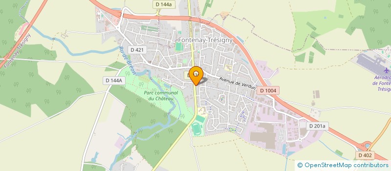 localisation de l'entreprise MATHIEU  FONTENAY-TRESIGNY