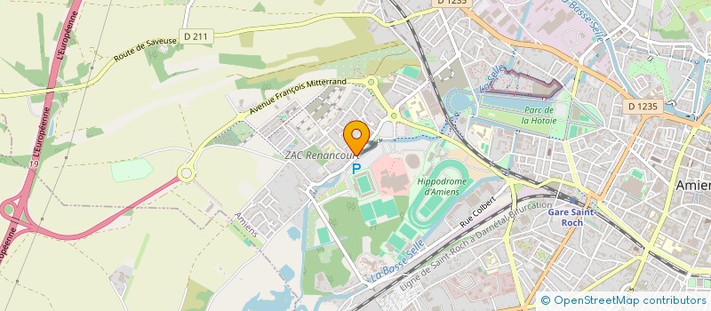 localisation de l'entreprise MATHIEU BRICHEUX LUTHIER SARL  AMIENS