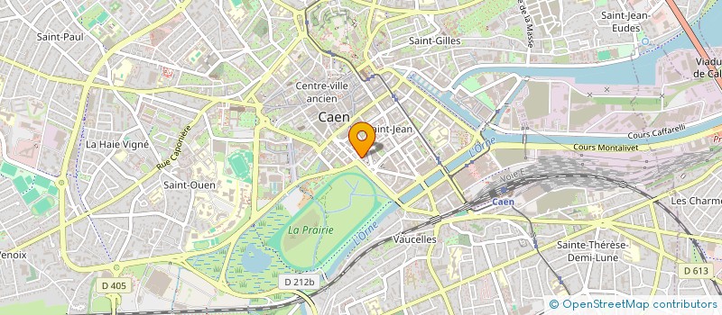 localisation de l'entreprise MATHIEU DUPUY à CAEN