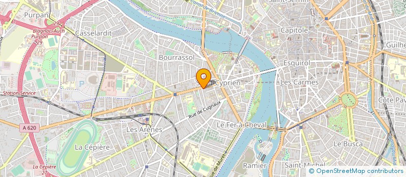 localisation de l'entreprise MATHIEU FRASEZ  TOULOUSE