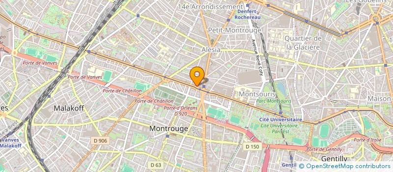 localisation de l'entreprise MATHIEU GODARD ARCHITECTURES  PARIS