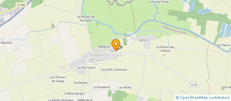 localisation de l'entreprise MATHIEU GOULVENT à VALLEE-DE-RONSARD
