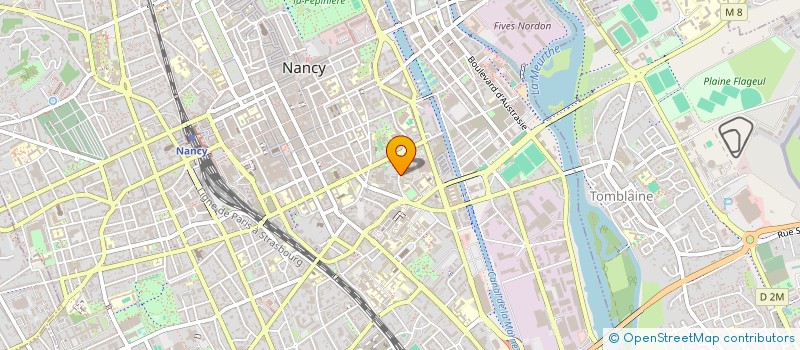 localisation de l'entreprise MATHIEU IMMOBILIER  NANCY