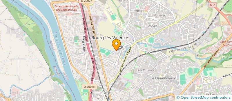 localisation de l'entreprise MATHIEU LANTERNAT CLEAN à BOURG-LES-VALENCE