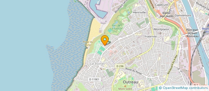 localisation de l'entreprise MATHIEU LIEVENS à BOULOGNE-SUR-MER