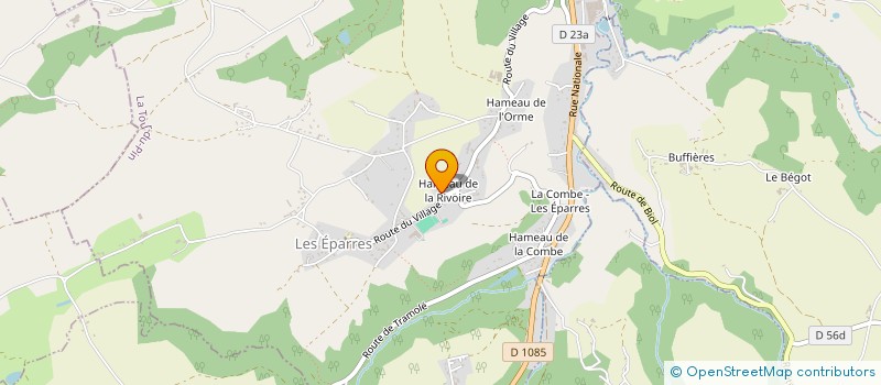 localisation de l'entreprise MATHIEU PCKL à SEREZIN-DE-LA-TOUR
