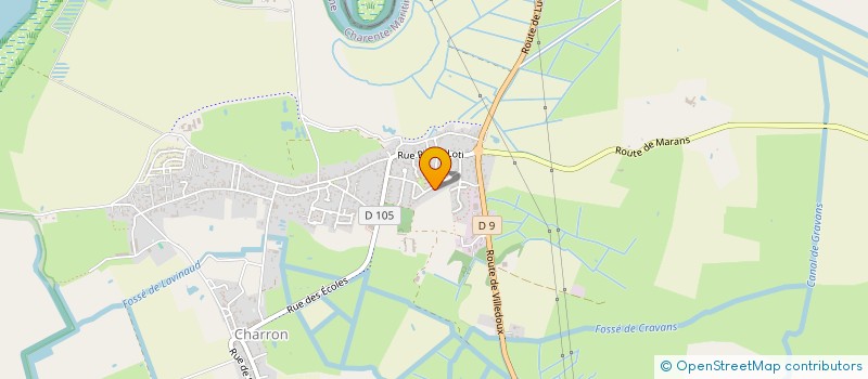 localisation de l'entreprise MATHIEU PLOMBERIE  CHARRON