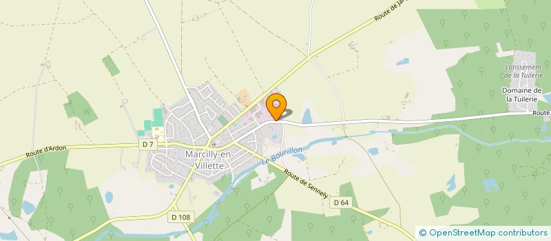 localisation de l'entreprise MATHIEU RAVALEMENT  MARCILLY-EN-VILLETTE